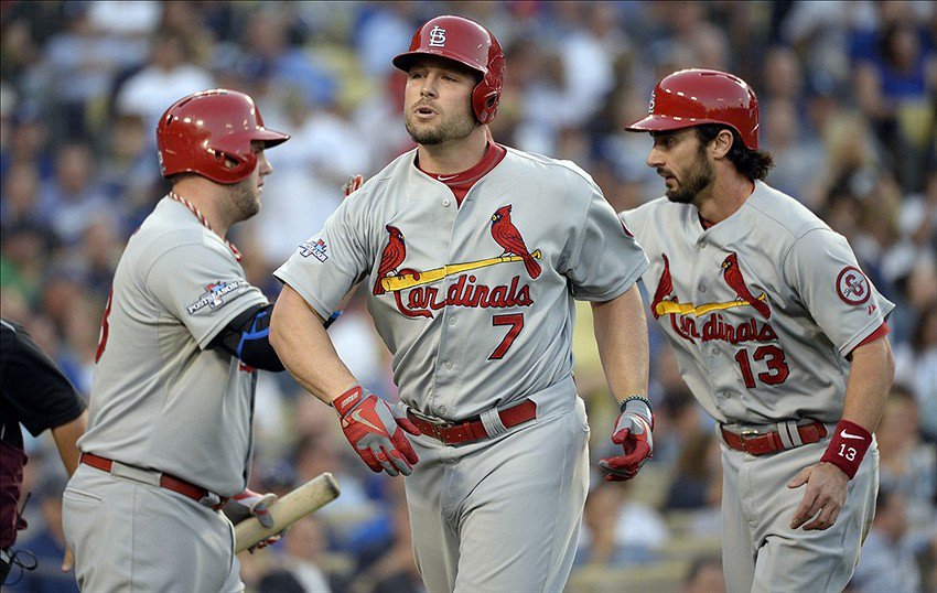 Grannytologist's tweet photo. The end of an era... #GoodbyeMatt
#StlCards https://t.co/kplG7YMHjO