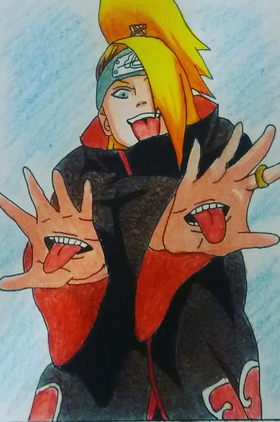 Deidara Akatsuki Luis Jimenez Artelistacom #41 Deidara Akatsuki Luis Jimenez Artelistacom