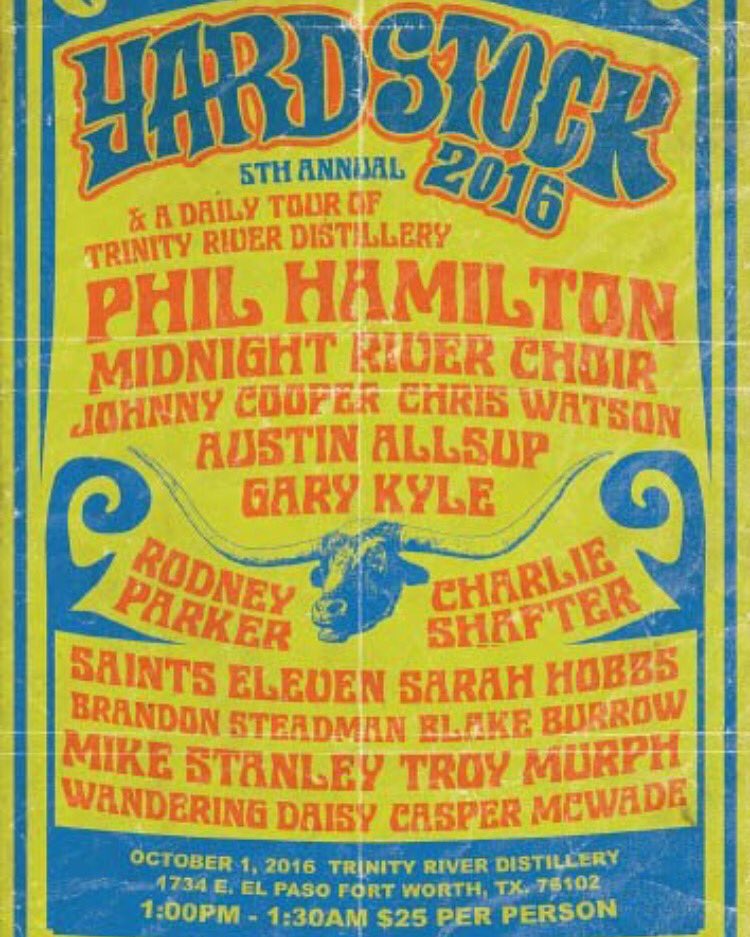 See you tomorrow for <a href="/YardstockMusicF/">YARDSTOCK MUSICFEST</a> Rodney plays a set with <a href="/CharlieShafter/">Charlie Shafter</a> from 6-7! #party