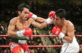 BikuzBoxing's tweet image. Manny Pacqiuoa - It was his debut fight at 130lbs

Erik Morales - He was ranked #2 by The Ring coming into the fight

Morales vs Pacqiuoa