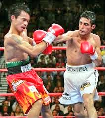 BikuzBoxing's tweet image. Manny Pacqiuoa - It was his debut fight at 130lbs

Erik Morales - He was ranked #2 by The Ring coming into the fight

Morales vs Pacqiuoa