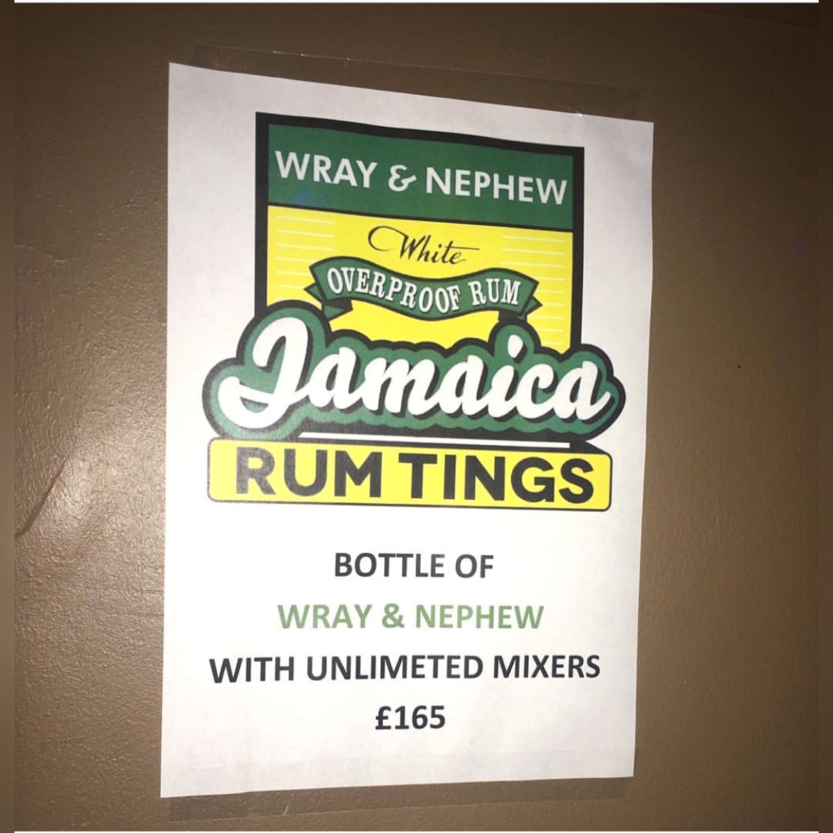 FlagzSound's tweet photo. Is this a good deal or nah?! #Wray&Nephew #Rum #RumFest2017 #Caribbean https://t.co/EPV3HqL7i3