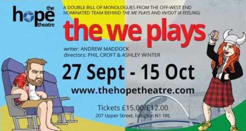 Last week to see <a href="/weplaysuk/">The We Plays</a> <a href="/TheHopeTheatre/">The Hope Theatre</a>
Marvellous monologuing by (A) Maddock
oughttobeclowns.blogspot.co.uk/2016/09/review…
