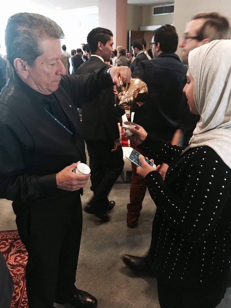 ADayInRiyadh's tweet photo. Guests enjoy Arabic coffee &amp; Saudi dates at the #ADay_In_Riyadh exhibit! https://t.co/MTWL7bQRrn