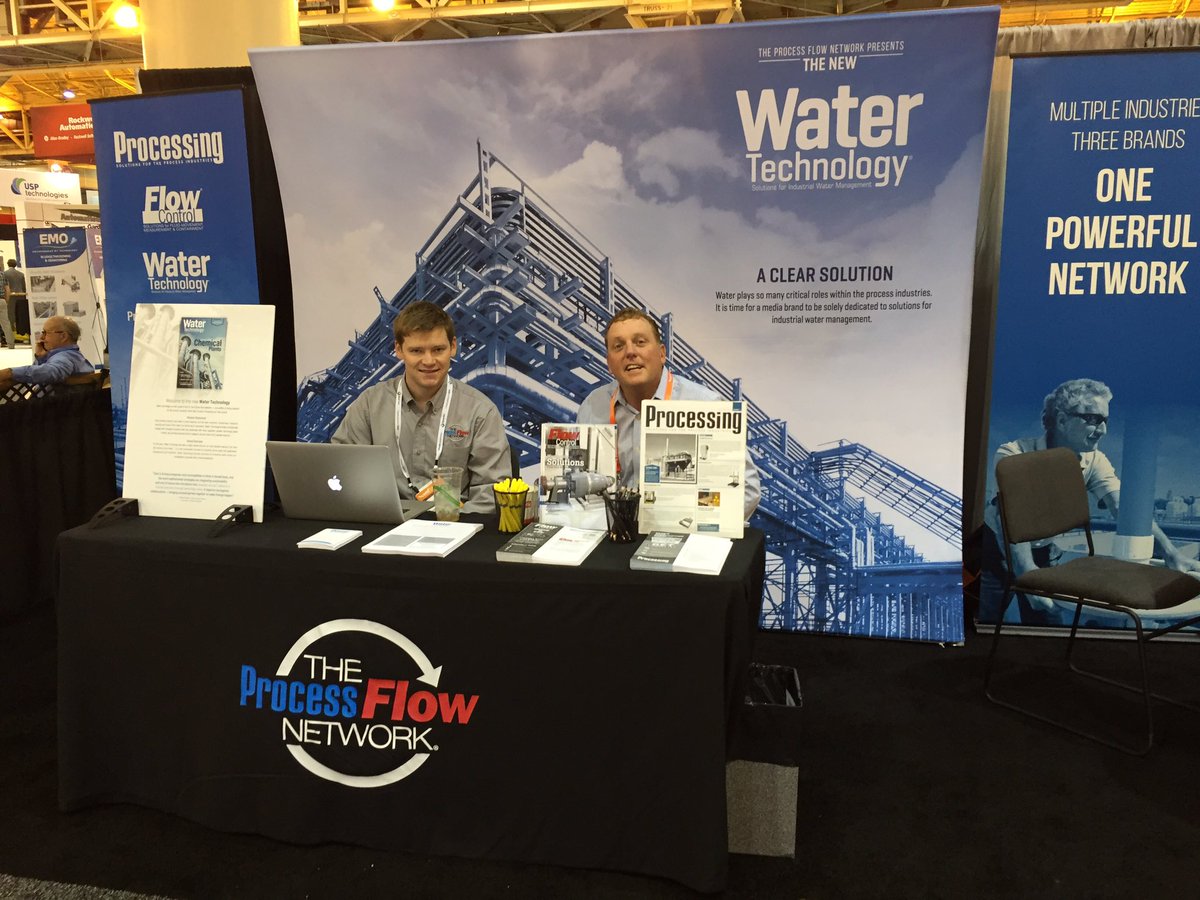 WaterTechOnline's tweet photo. We enjoyed talking w/the wonderful people in our industry during #WEFTEC2016! Thanks to all who stopped by & to @WEFTEC for a great show! https://t.co/ZmurFaxVtE