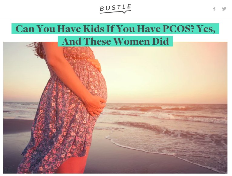 Can You Have Kids If You Have PCOS? Yes, And These Women Did ow.ly/M8Kv304IHi3 #PCOS #PCOSChallenge <a href="/pcosdiva/">PCOS Diva</a> #fertility
