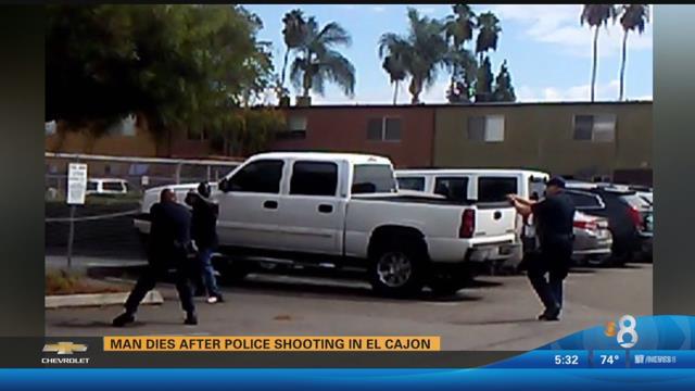 JUST IN: Video in connection with an officer-involved shooting in El Cajon will be released Friday at 2 p.m.