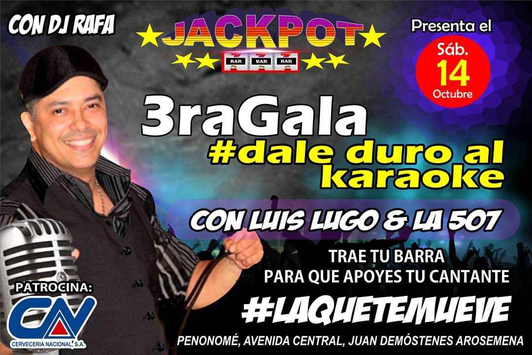 luisLugo507's tweet photo. Esto se pone mejor. Ahora en penonome #daleduroalkaraoke  #jackpotcasino #DaleDuro  #pandamix https://t.co/zIsqX7AxIx