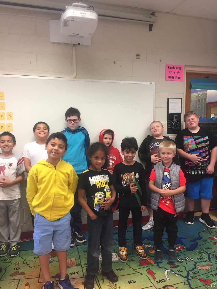 aleszczykL's tweet photo. Our version of Fun Friday. Practicing #mindful breathing and listening with our 2nd grade friends!  #wearehess https://t.co/zY2qh2uThl