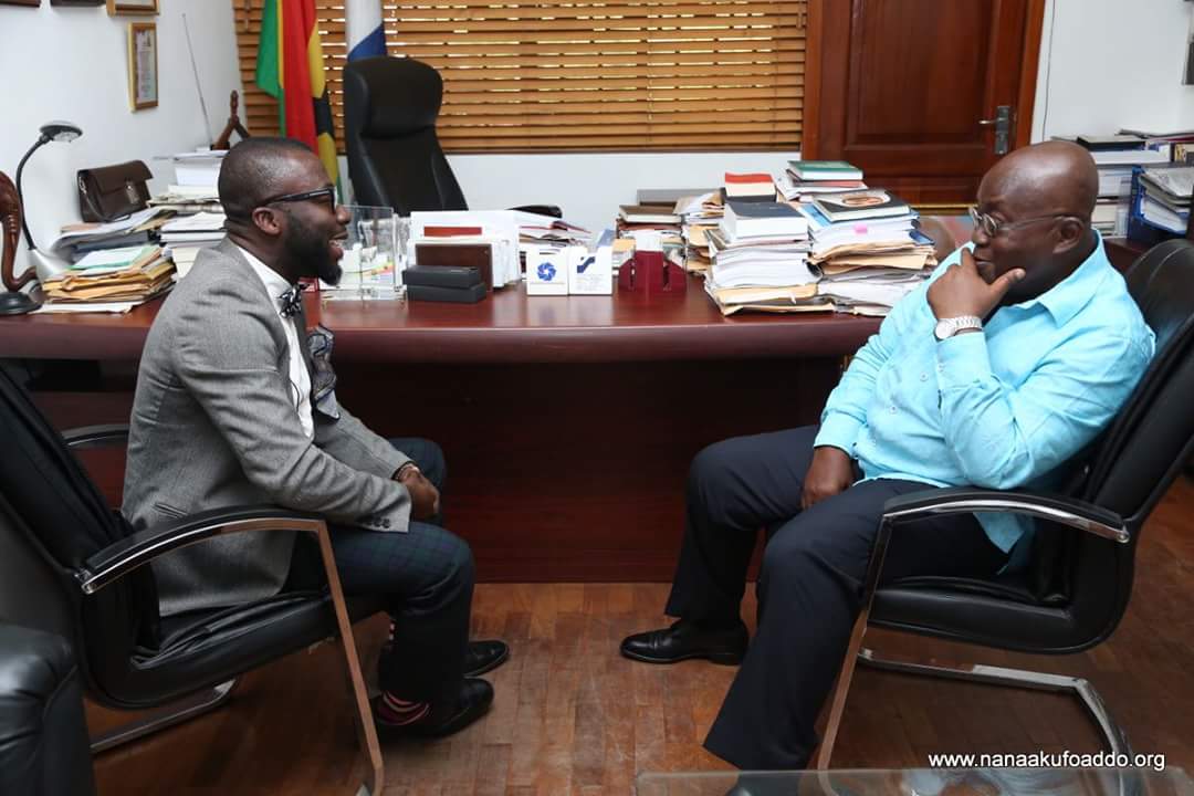 NanaAnsahObofou's tweet photo. The turn of de finish DJ/Radio Presenter Andy Dosty to officially endorse Nana Akufo Addo #CreativeArtsForChange https://t.co/pOdlGUuJhU
