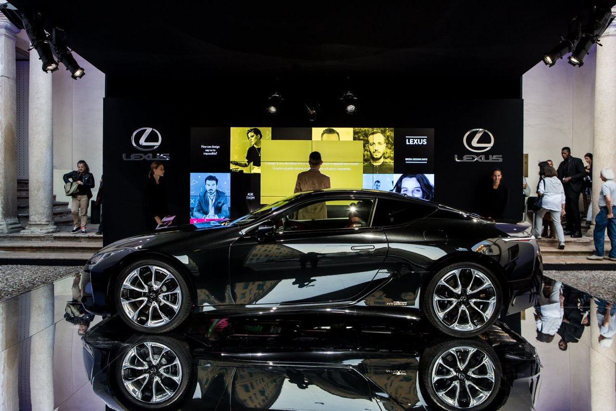 Lexus_Italia's tweet photo. Opening party alla Mediateca di @Brera_District, guest star #LexusLC che fa della #FDW2016 la sua tappa italiana #LCOnTour https://t.co/Dsi4RUBtib