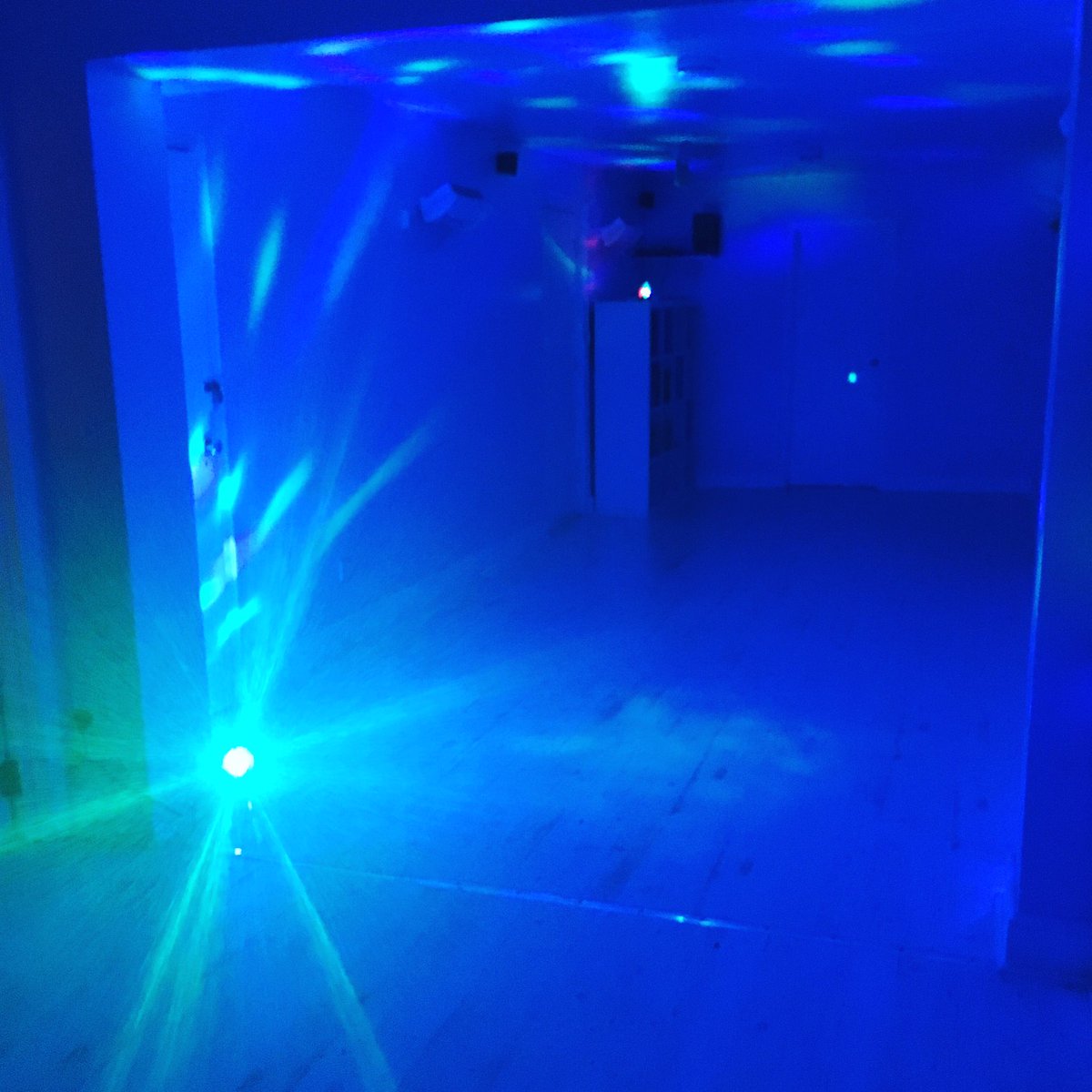 TrainingTemple's tweet photo. #yogadisco room is ready... https://t.co/8TtlC47NBT