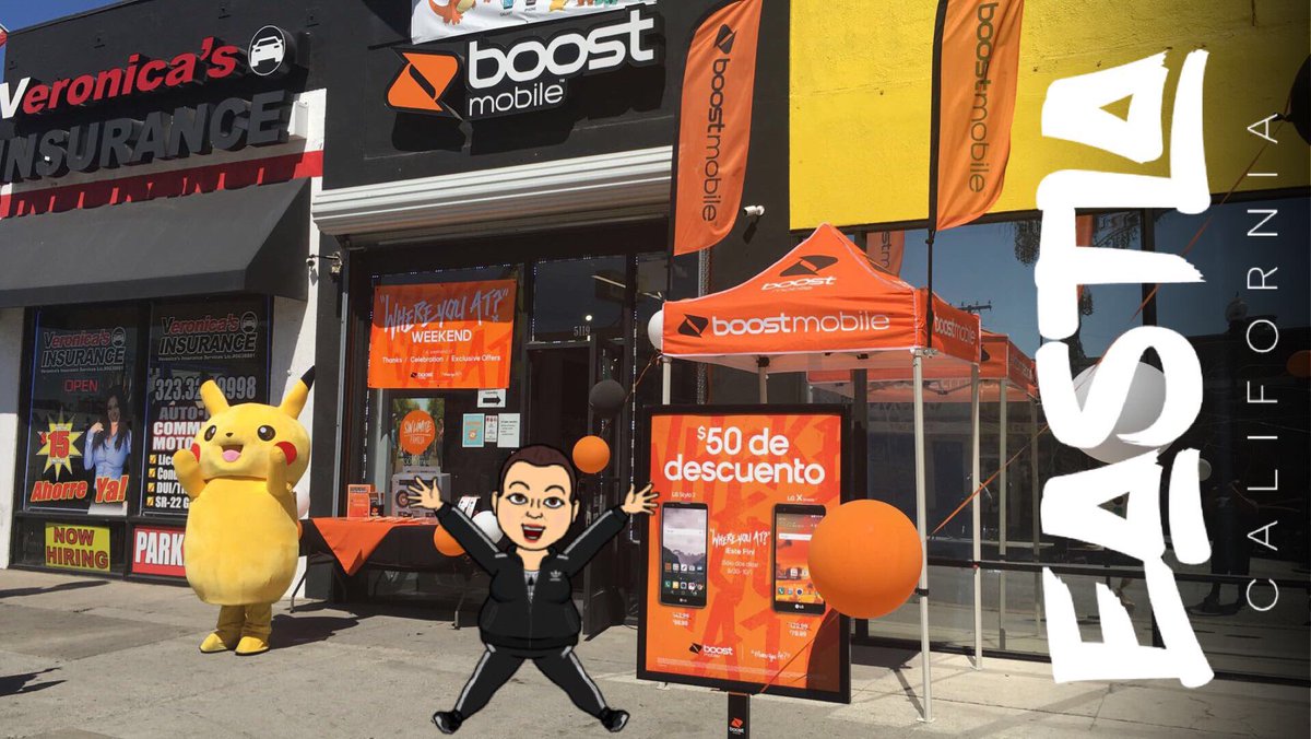 MYP81's tweet photo. MC Unlimited Wireless w/special guest #Pikachu for our #WYAweekend 😃#BoosMobile #TMT 💸 https://t.co/9889iaj3d8