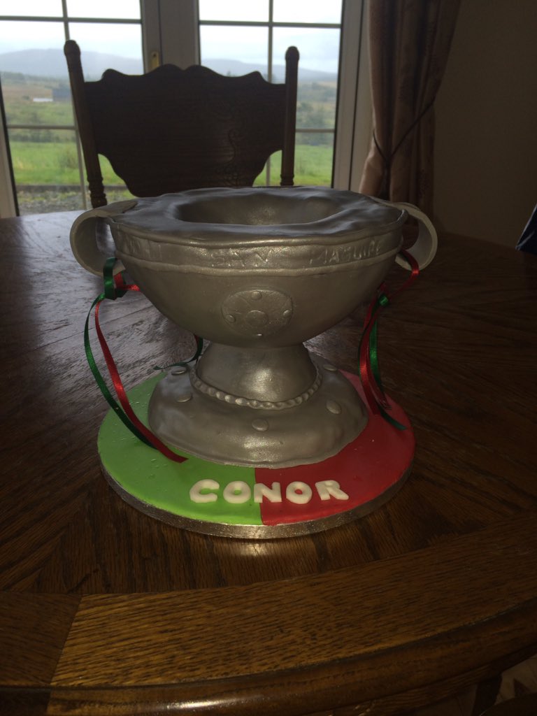 Marieduff1988's tweet photo. Happy birthday Conor. Sam arrived early in @BurrishooleGAA hope Cillian brings it to @BallintubberCLG on Monday night. #mayo4sam @MayoGAA https://t.co/Tqx1drFQqV