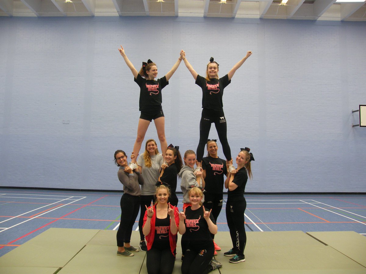 WarwickDevils's tweet photo. It was so great to see some fresh faces joining in and acing some stunts at todays taster session! https://t.co/wBIR2BWpEk