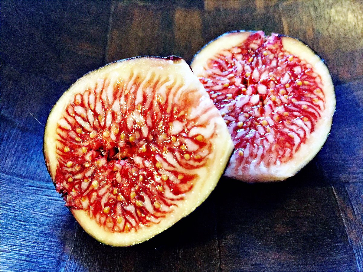 #Food provides an opportunity to take a moment and appreciate beauty. Figs are stunning and taste like heaven. #foodie #foodiefriday