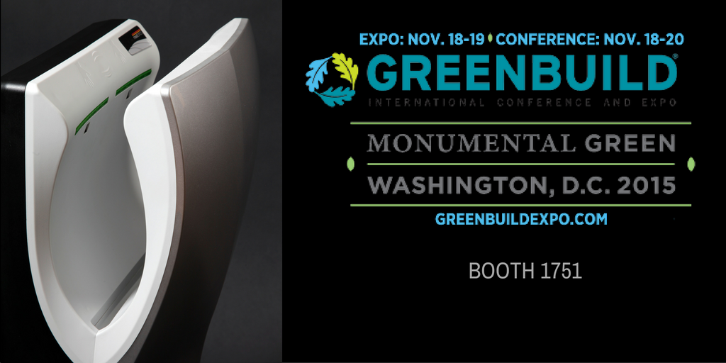 saniflow's tweet photo. Join us at #Greenbuild16 to test our #sustainable #handdryer #DualFlowPlus https://t.co/D810tE4ZB6