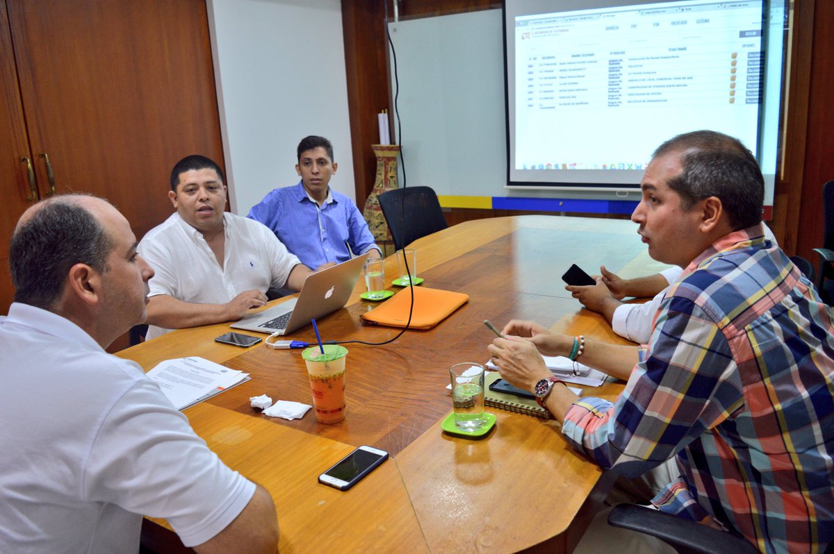 sdeplaneacion's tweet photo. Presentación de Plataforma web por parte de Curadurías de Montería hacia Secretaría de Planeación Municipal. https://t.co/cFYga7nPl0