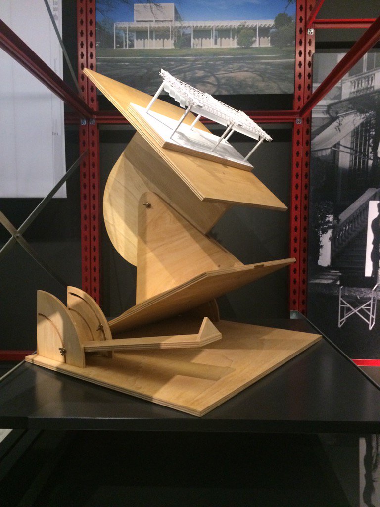 a_zeroarchitect's tweet image. Delighted to see a heliodon in the V&amp;amp;A Ove  Arup exhibition... #v&amp;amp;a #ovearup #architecture