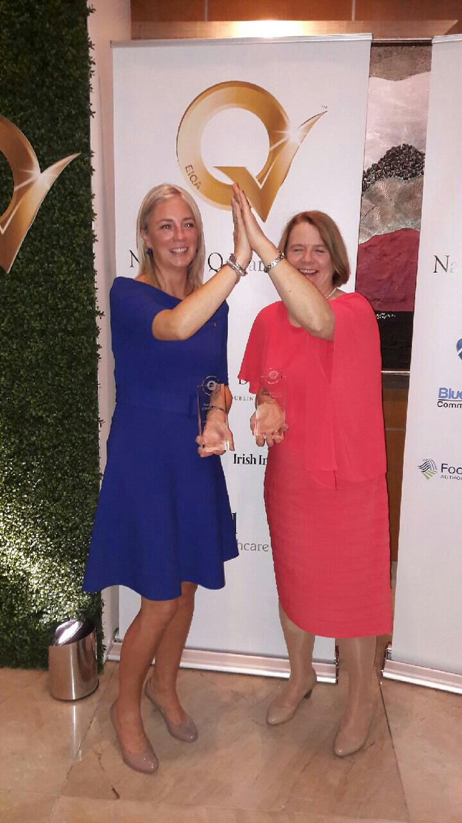 Congrats to GMIT lecturers Rachel McCarthy and Ita Kelly - their students scooped the national awards for Quality Mgt 1&amp;2 <a href="/EIQA_TheQMark/">EIQA</a>