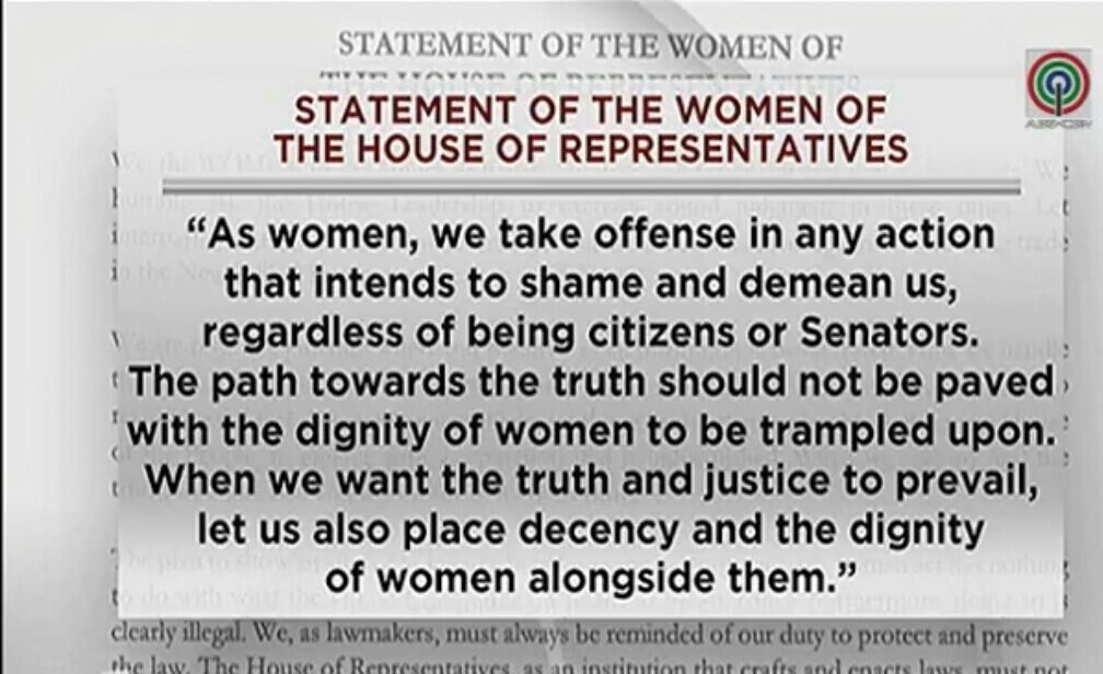 superRISH_'s tweet photo. Representatives' stand on showing the alleged s* video. 😩
#LabanDeLima https://t.co/63RaREsk3L