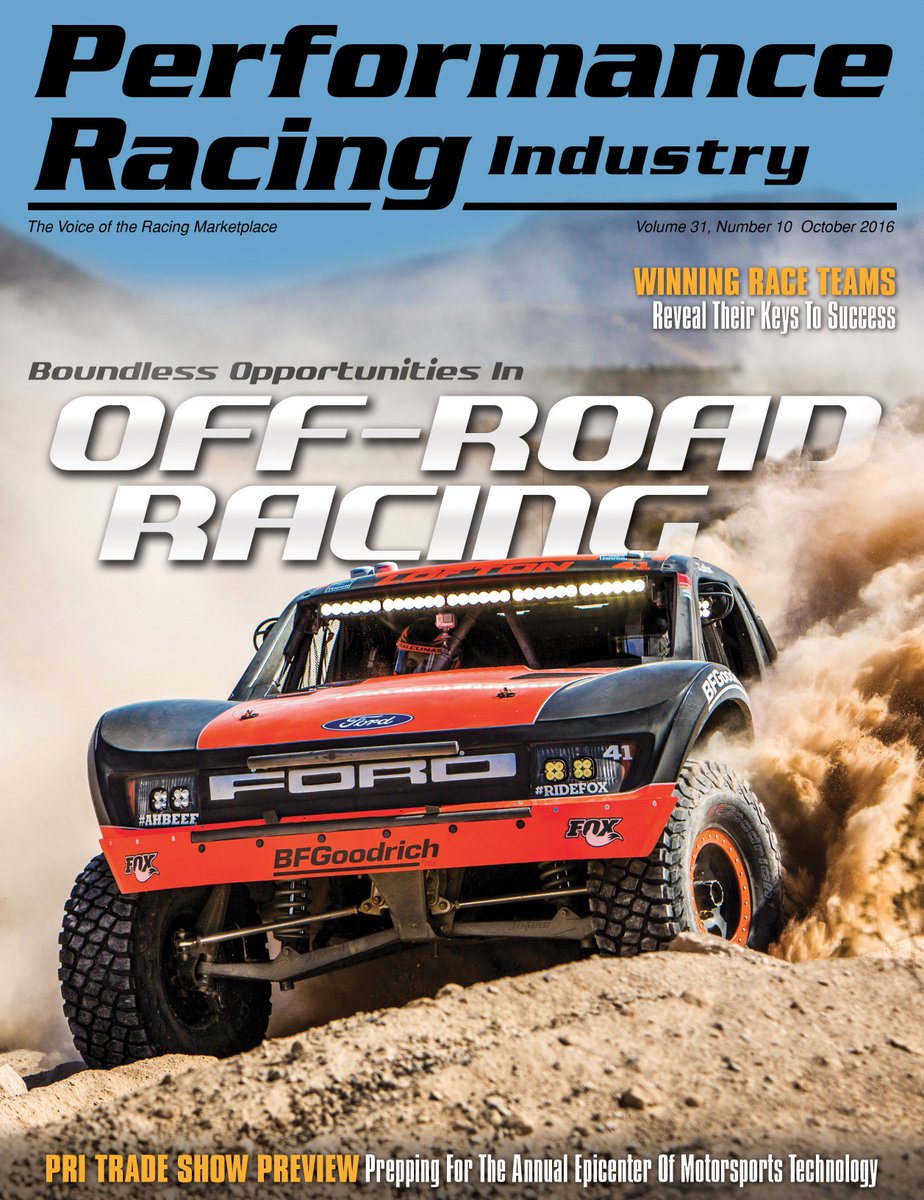 prishow's tweet photo. PRI magazine's October issue is available online: https://t.co/0OZeFYhxWf Featuring the off-road racing market and much more. #prishow https://t.co/EYoD4ITjNj