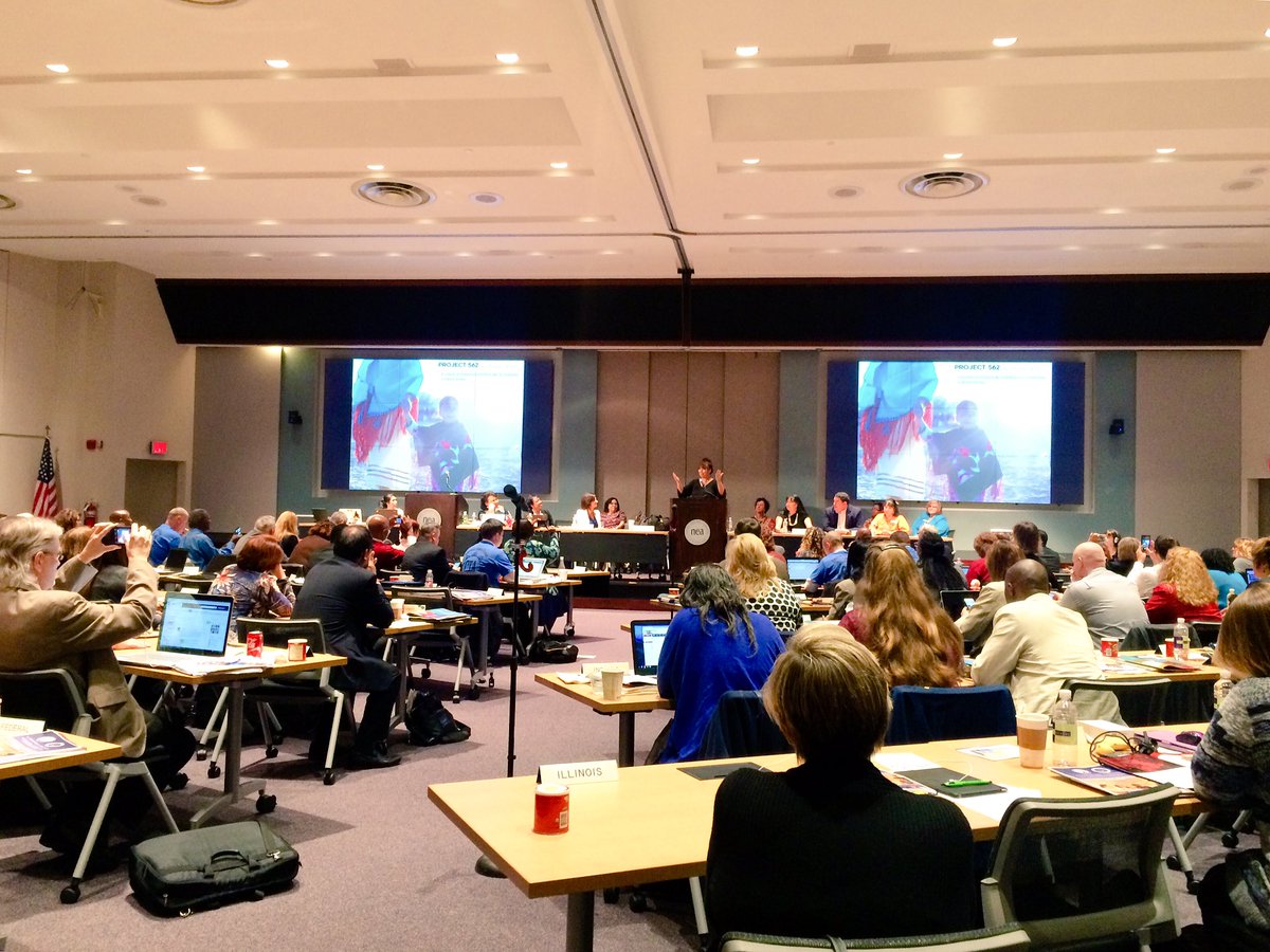 DCSamantha's tweet image. .@matikawilbur calling on educators to see through indigenous eyes. #NEA #EdJustice #Project562 #NativeEd #DC