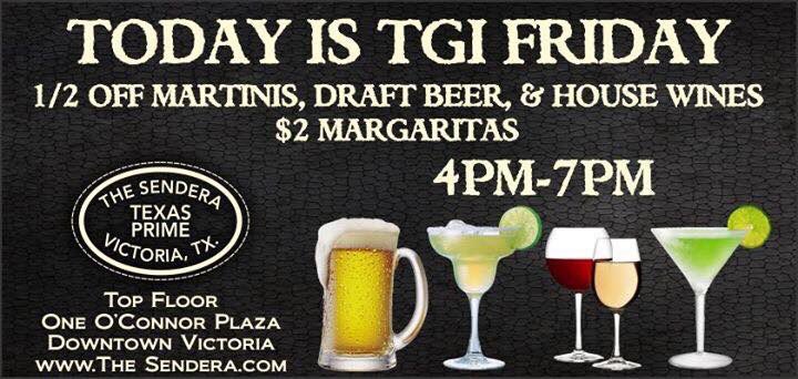 TheSenderaTX's tweet photo. Join us tonight before Bootfest for the best happy hour in Downtown Victoria https://t.co/Z8owDZMP9k