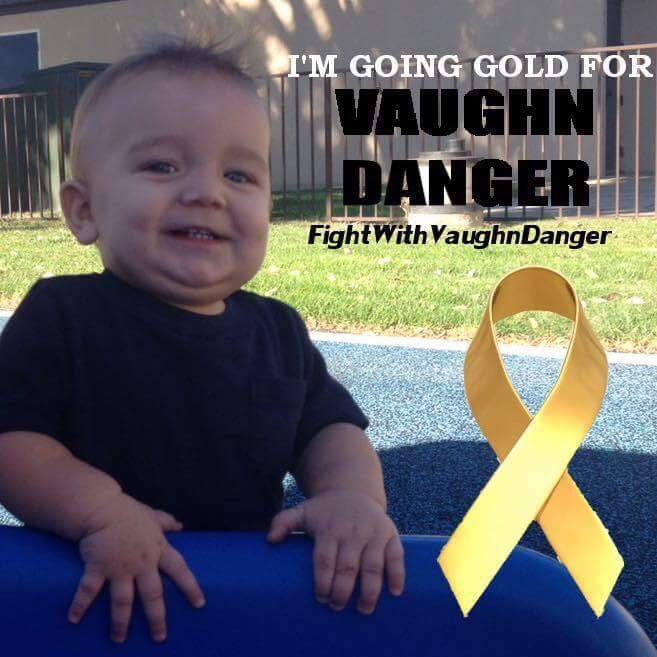 CristenNicoleB's tweet photo. #GoGold #childhoodcancerawarenessmonth #MoreThan4 #findacure #fightwithvaughn #VaughnDanger #GoGoldforthekids https://t.co/4RZmqoUTxV