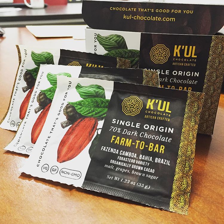 Thanks <a href="/KulChocolate/">K'UL</a> for the delicious Brazil bars!