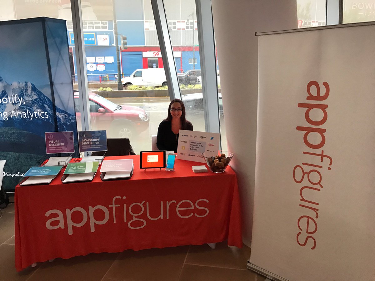 appfigures's tweet photo. Didn't get to chat with us at the NYC Startup Job fair today? You can still get in touch here or by email! #StartupJF #nytech https://t.co/Q4eagIizPo
