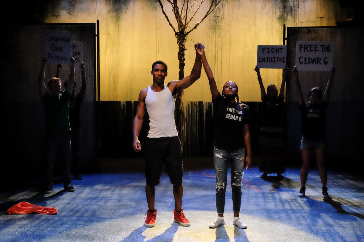 Inspired by the true events of the Jena Six, "Blood at the Root" is running now in SDSU's Experimental  Theatre.bit.ly/2ddBHfA