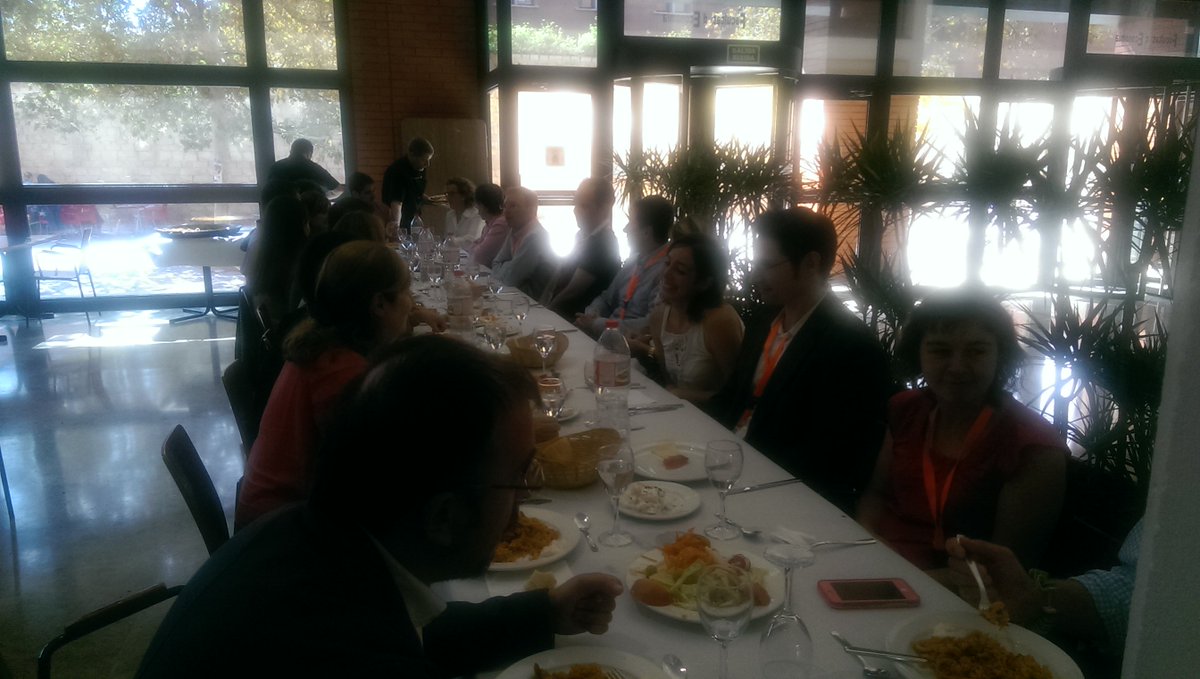 Of course we closed the first euram paper development workshop with a real paella! #euram #universityofvalencia
