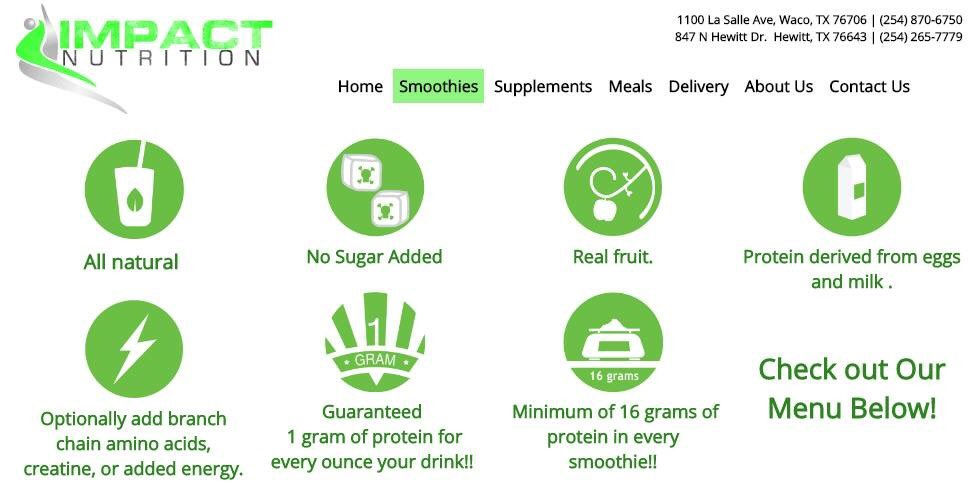 #impactnutrition grand opening today 4 to 6 pm; Stop by for smoothie samples, prizes and more! Ribbon cutting at 5 pm.