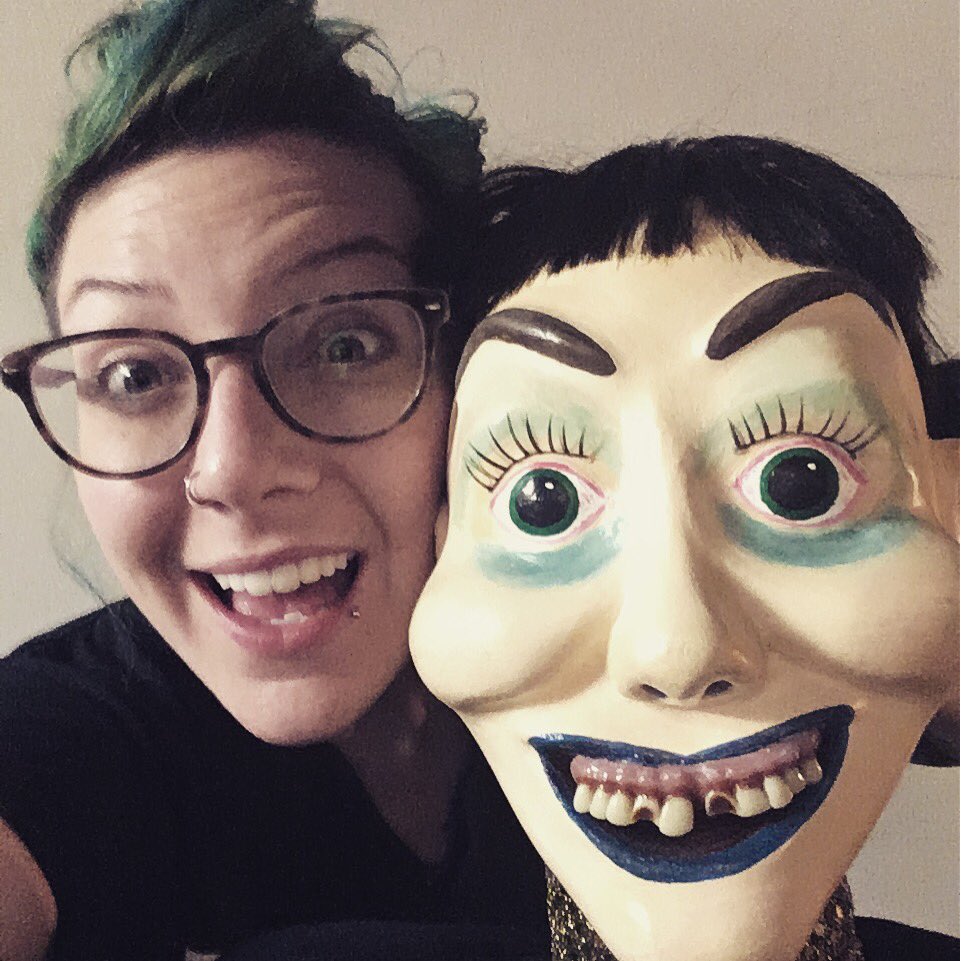 LydiaThePuppet's tweet image. Me and my Human are in a show tomorrow night at #TheWiggleRoom ! Weeee gonna steal my human's gin when she's not looking #badpuppet