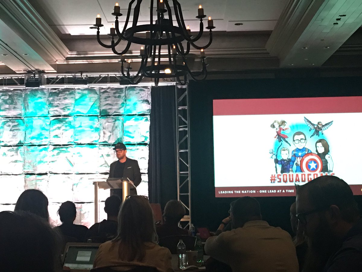 MorZucker's tweet photo. "In our era it's not work life balance, it's work life integration" @audiechambrln @lionandorb #ENCON2016 #AgentSummit https://t.co/cmkz5ey4ka