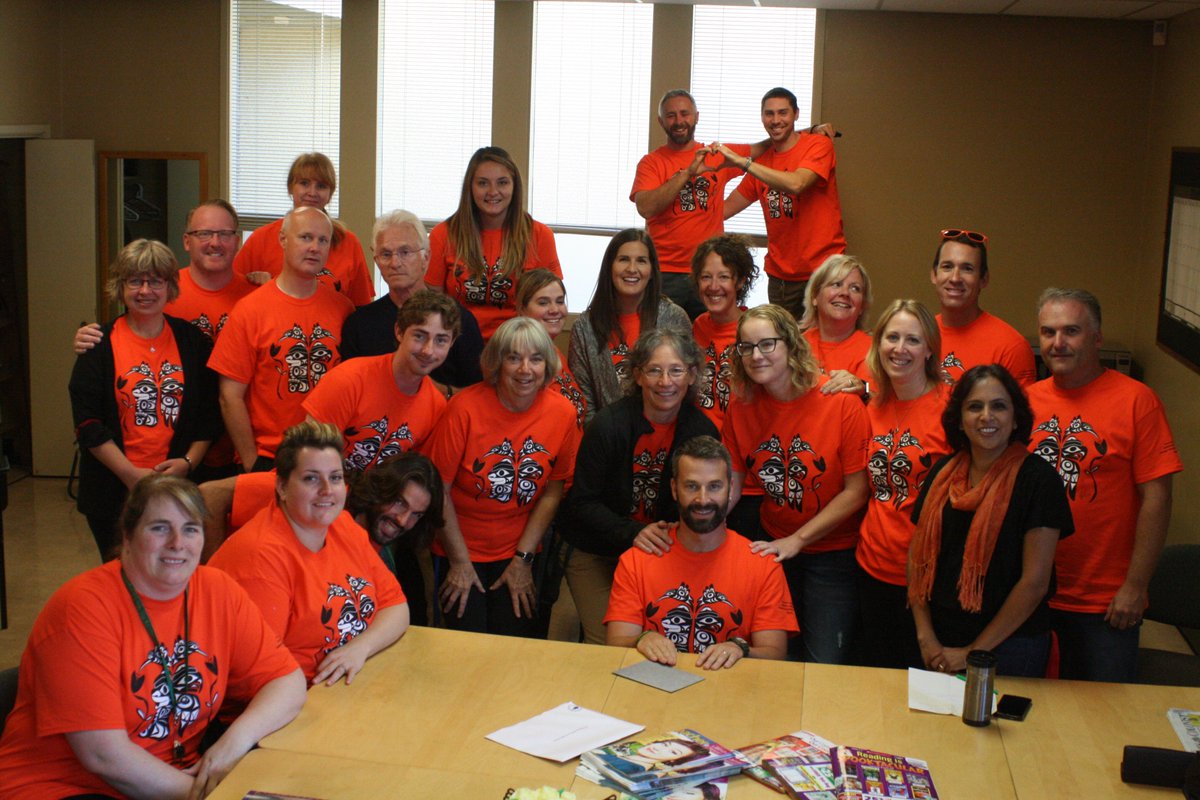 Thank you for a thoughtful and compassionate September, Cedar Hill staff and students #OrangeShirtDay #EveryChildMatters #DedicatedEducators