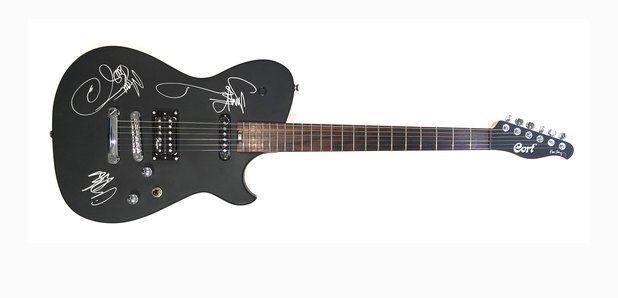 muse's tweet image. Enter to win a Signature Cort guitar signed by the band to benefit @RadioX's charity #MakeSomeNoise radiox.co.uk/win/win-a-guit…