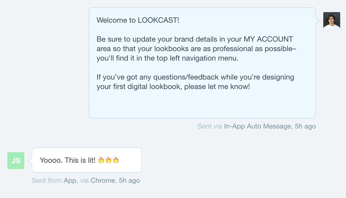 DavidMKrell's tweet photo. Best customer reaction yet #lookbook #lookcast #HappyFriday https://t.co/JLHLLsuGSY
