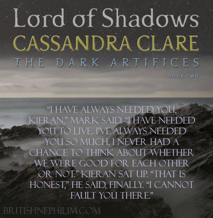 BritishNephilim's tweet photo. New ‘Lord of Shadows’ Snippet: Mark tells Kieran that he needs him https://t.co/XHnG5hAlbe https://t.co/KEy3LanKxz