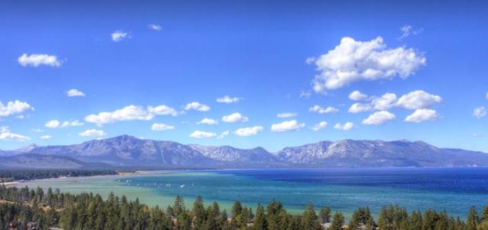 Pic of sunny LakeTahoe today. Weekend changes! Winter Weather Adv begins Sun 11am. Possibly 3