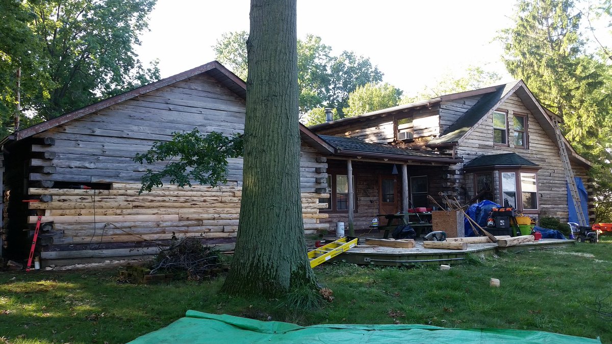 WindsorLogHome's tweet photo. Almost done https://t.co/x5cW0ROTNe