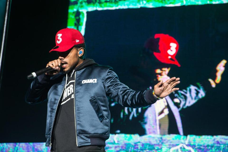 Review: Chance the Rapper put on a thrilling, energetic show at Blue Hills Bank Pavilion