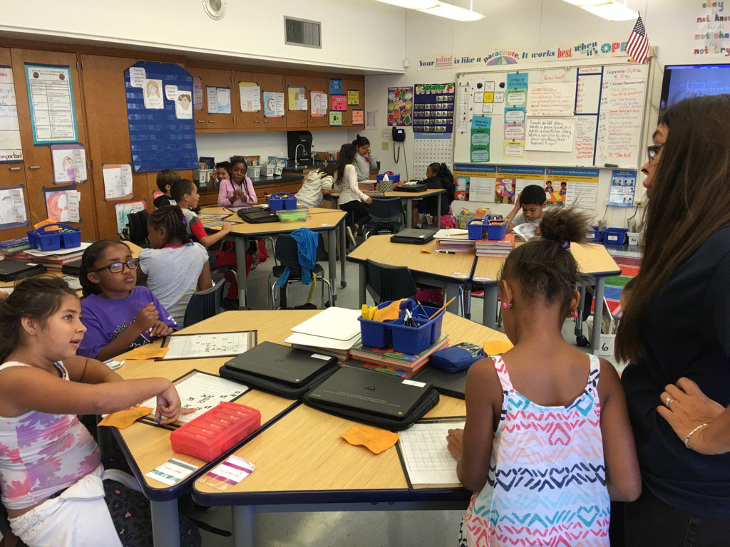 patshamansky's tweet photo. Dover 3rd graders work together to sharpen their math skills using white boards and dice on a busy Fri. afternoon!👍🏻 https://t.co/HlakkONUz6