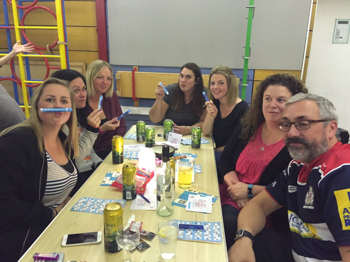 Great night at PTFA Bingo - thank you Tim for your serious calling