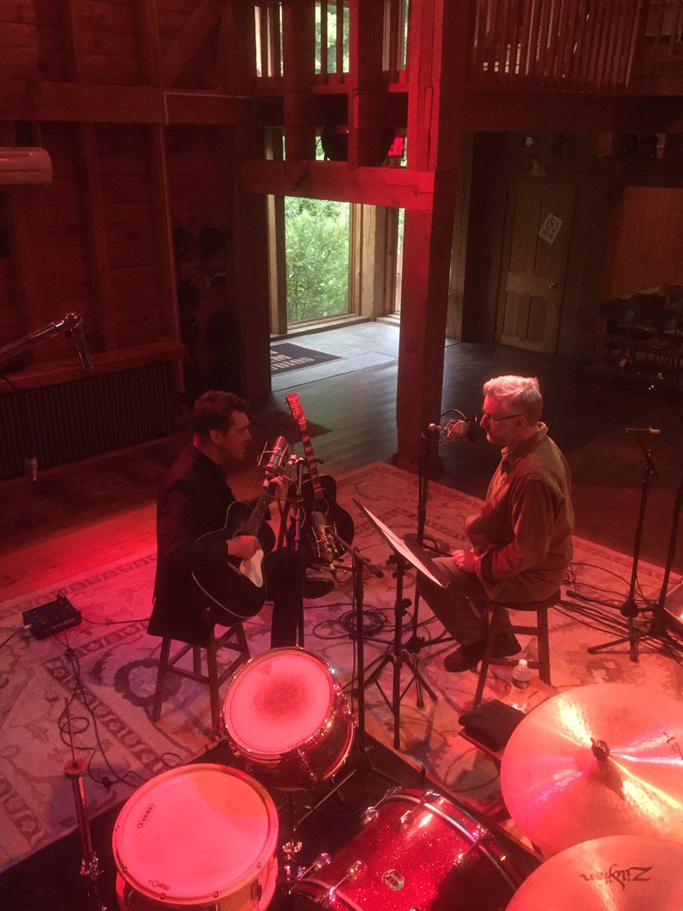 Billy Bragg On Twitter Playing At Levon Helms Barn In Woodstock