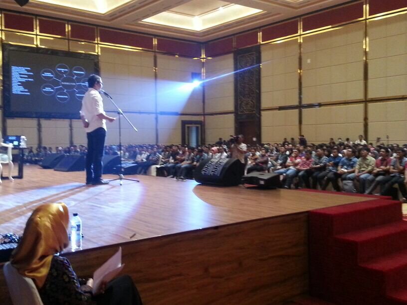 bekup_id's tweet image. #BekrafDeveloperDay Medan sedang berlangsung di Hotel Adimulia s/d pkl 17.00. Keramaian acara ini dihadiri 500 peserta.