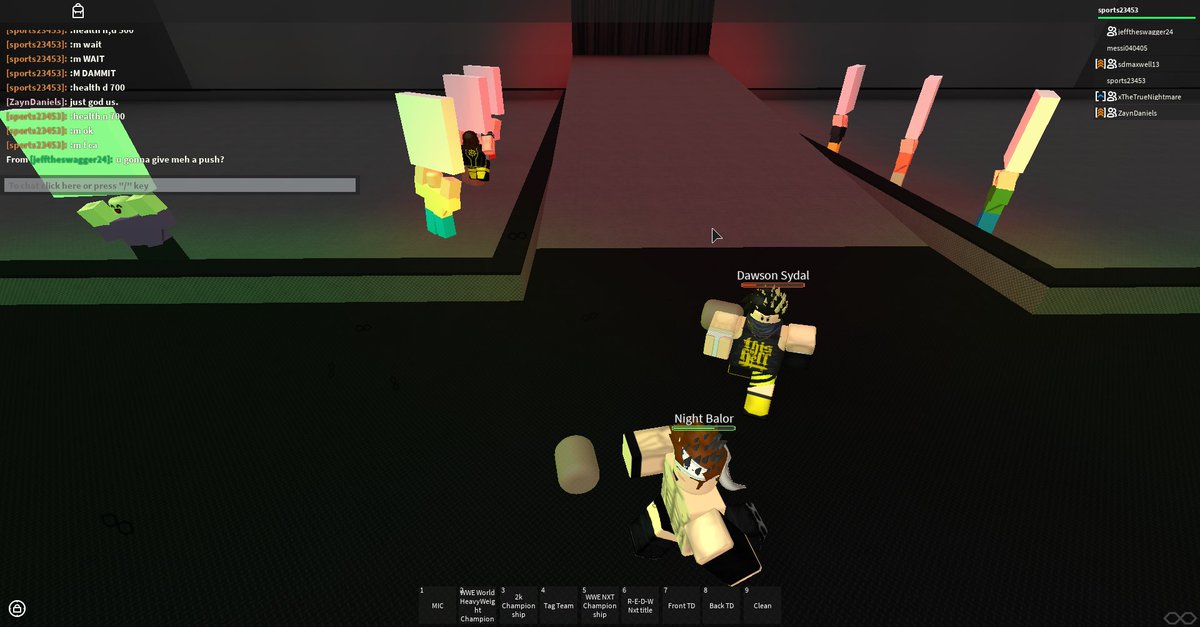 SWERblx1's tweet photo. WE HAVE A NEW @SWERblx1 CHAMPION!!! CONGRATULATIONS TO #NightBalor! #SWESmackdown @Dawson_Sydal11 https://t.co/LP4kLe49lb