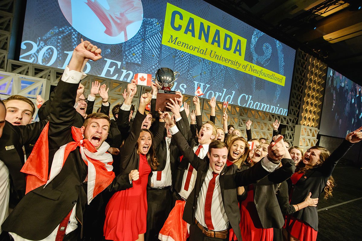 enactus's tweet image. Congrats to our 2016 World Champions, Enactus Memorial University of Newfoundland @Enactus_MUN @Enactus_Canada #WeAllWin #EnactusWorldCup