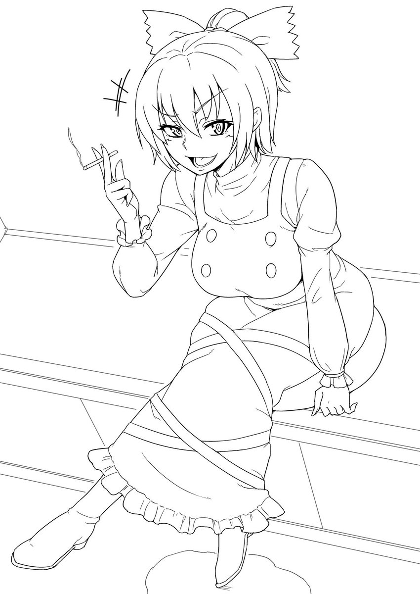 落書き
元ヤンな黒谷ヤマメ 